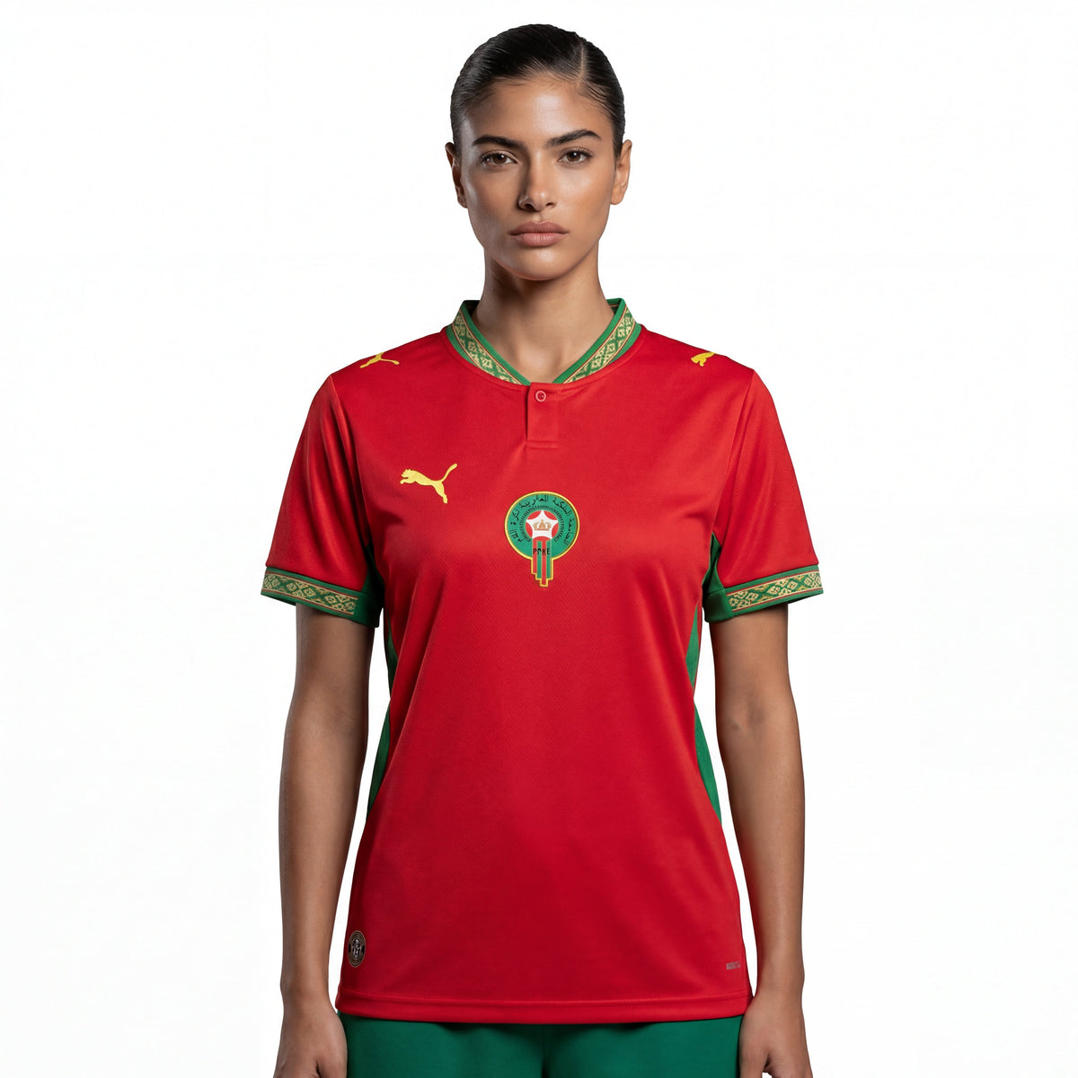 Camisa Marrocos Feminino Home World Cup 2026