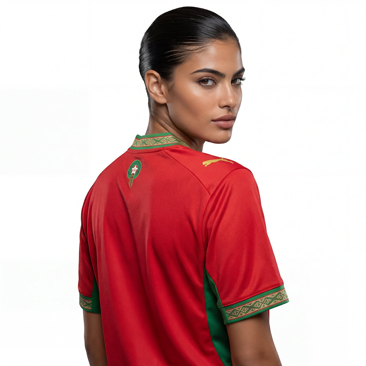 Camisa Marrocos Feminino Home World Cup 2026