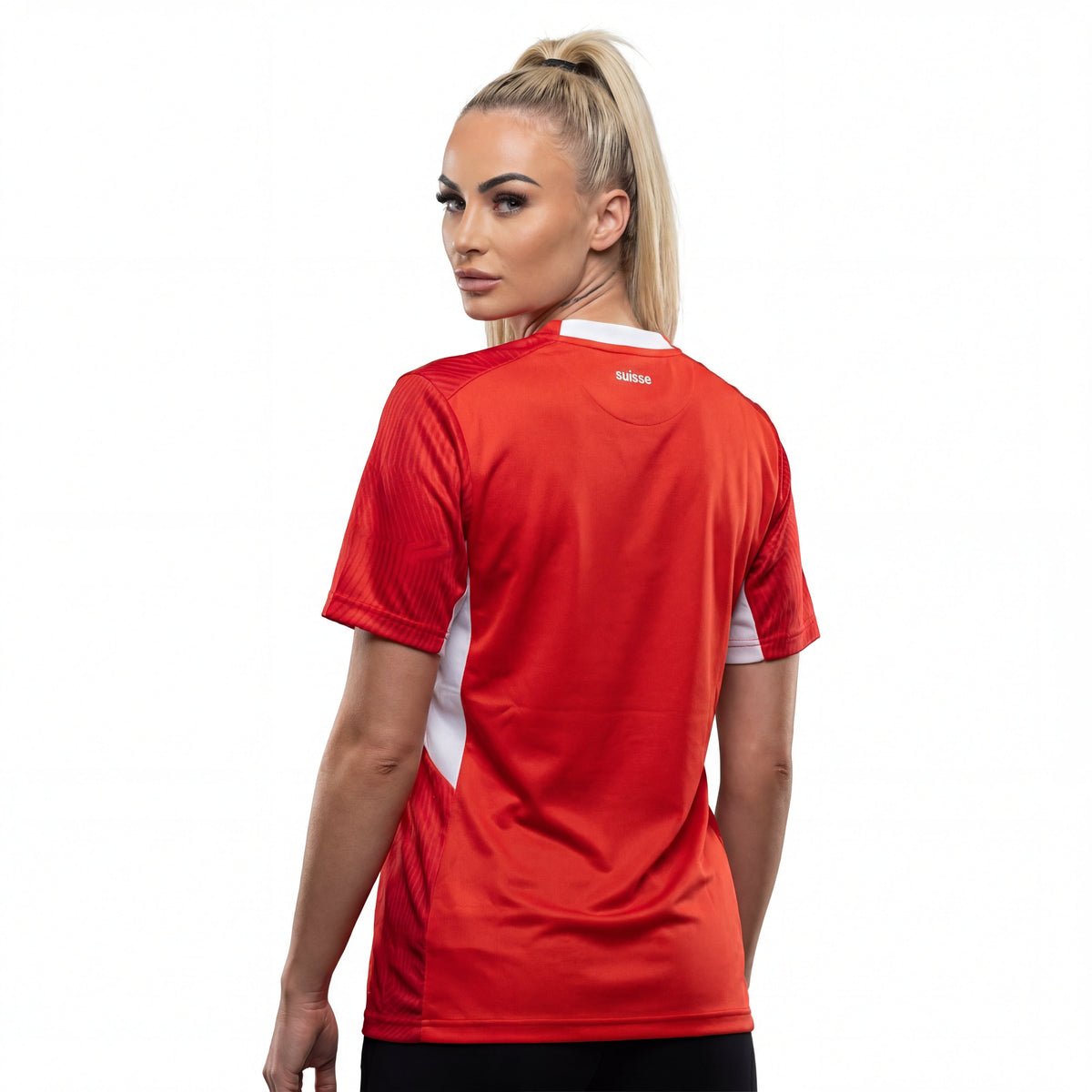 Camisa Switzerland Feminino Home Jogador World Cup 2026