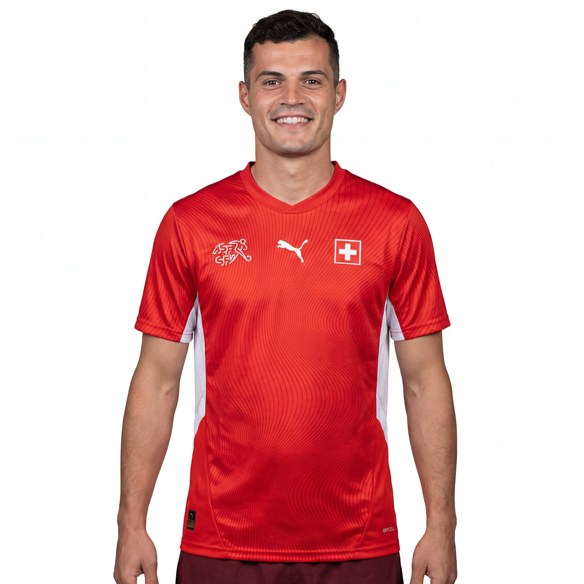 Camisa Switzerland Jogador Home World Cup 2026