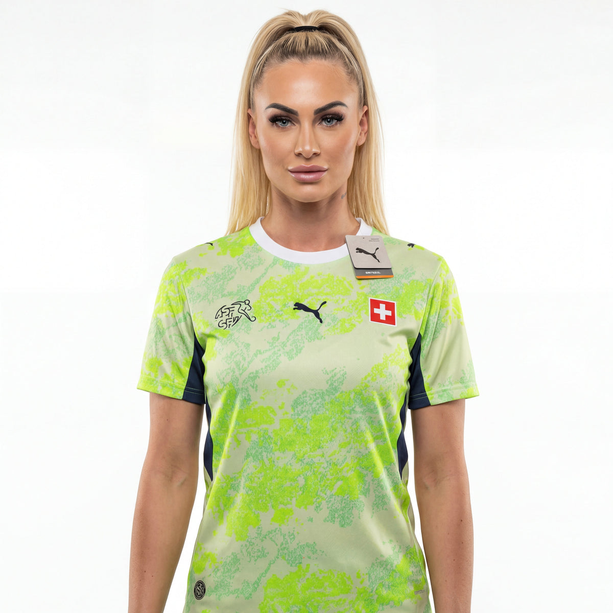 Camisa Switzerland Feminino Jogador Away World Cup 2026