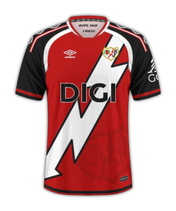 Camisa Rayo Vallecano II 2026/27 - Torcedor - Oliver Company