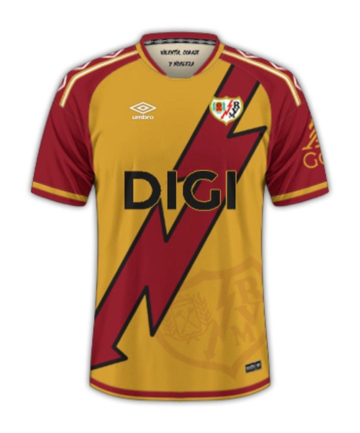 Camisa Rayo Vallecano III 2026/27 - Torcedor - Oliver Company