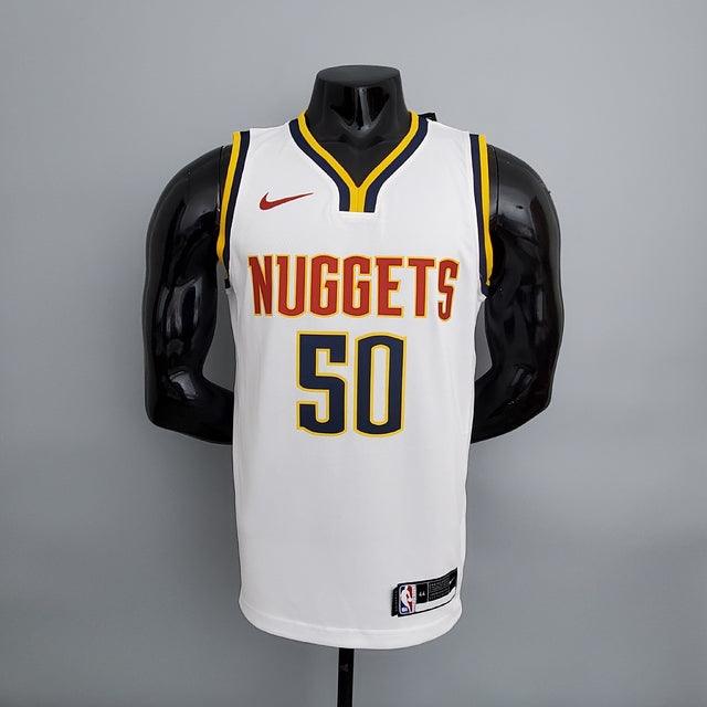Regata NBA Denver Nuggets Branca Masculina - Oliver Company