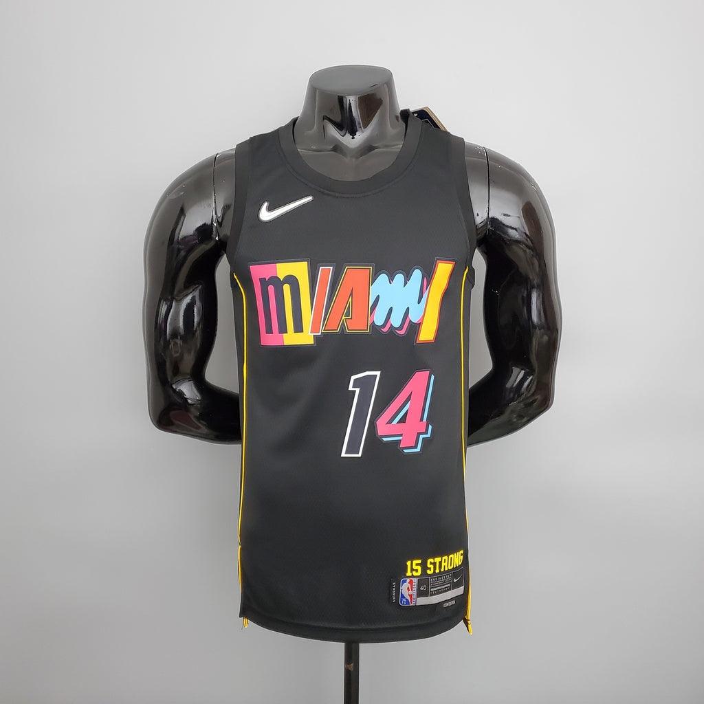 Regata NBA Miami Heat Preta Masculina - Oliver Company