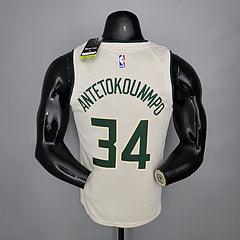 Regata NBA Milwaukee Bucks Bege Masculina - foto 2 - Oliver Company