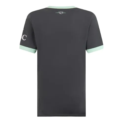 Camisa Milan III 2024/25 Cinza Feminina - Torcedor
