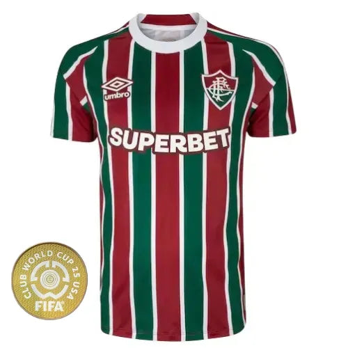 Camisa Fluminense I 2025/26 Vinho e Verde - Torcedor - foto 7