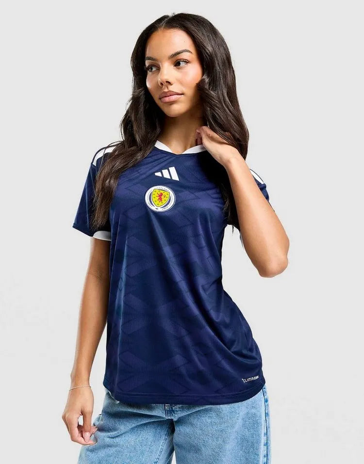 Camisa Escócia Feminino 2026 Home WorldCup