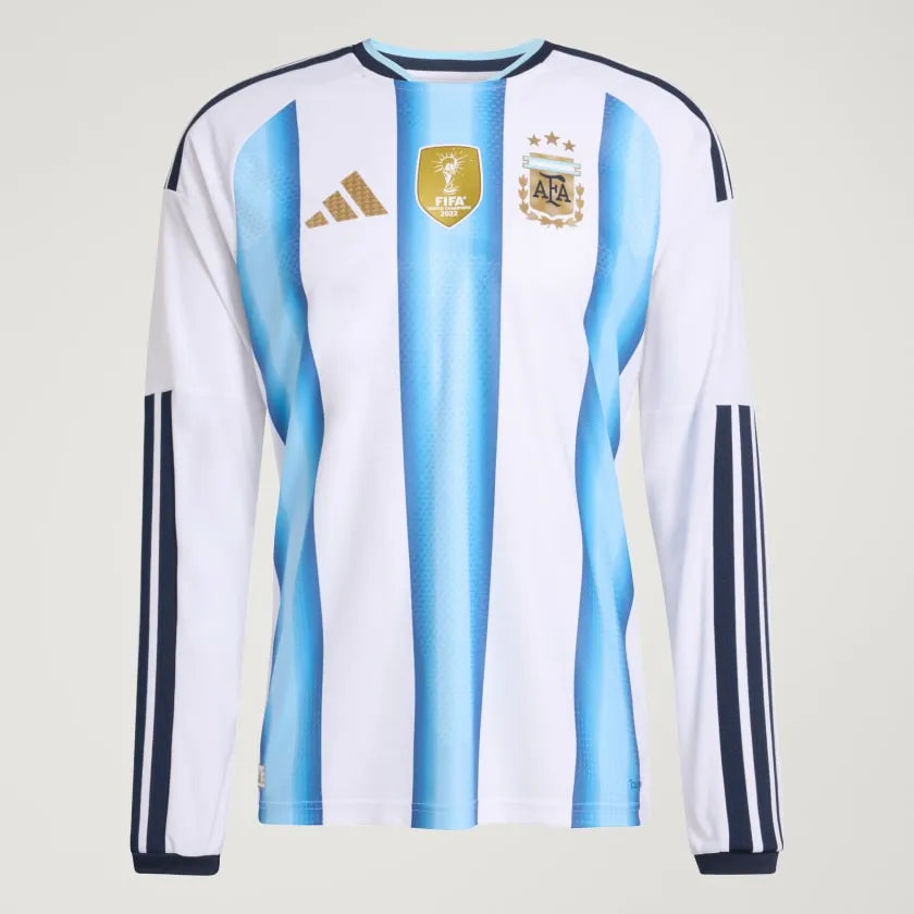 Camisa Argentina 2026 Jogador Home Longsleeve WorldCup