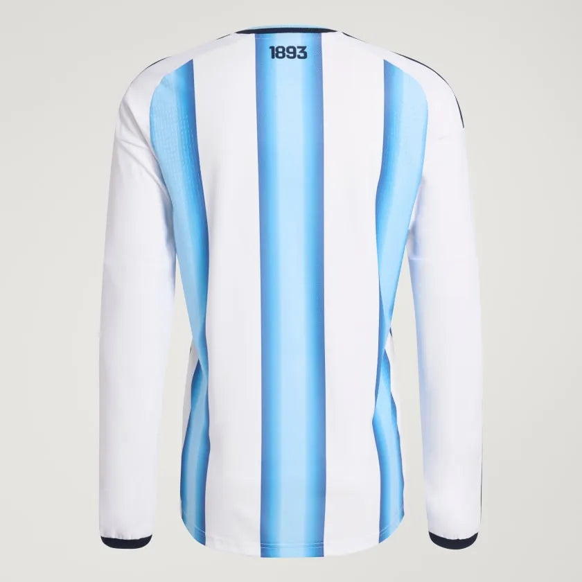 Camisa Argentina 2026 Jogador Home Longsleeve WorldCup