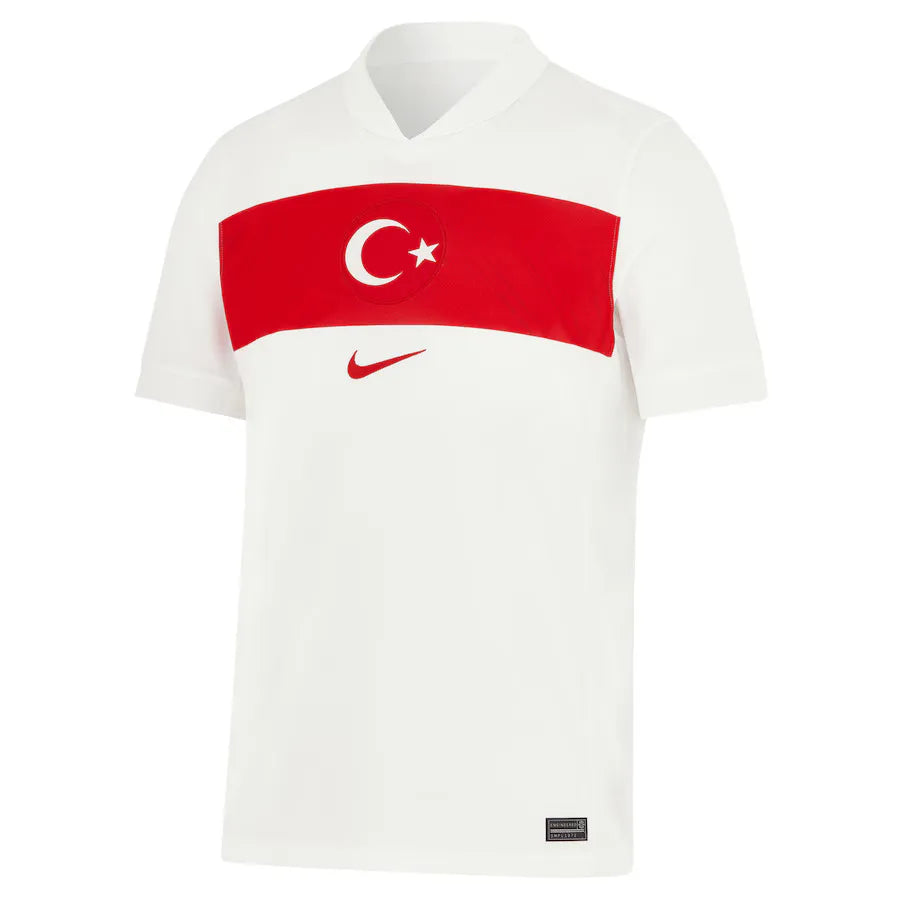 Camisa Turquia I 2024 Branca - Torcedor
