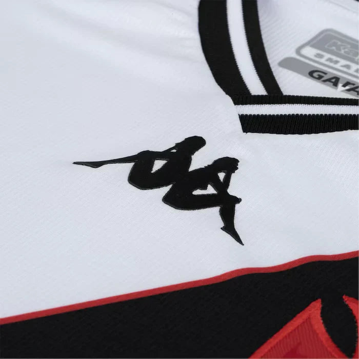 Camisa Vasco II 2024/25 Branca e Preta Feminina - Torcedor