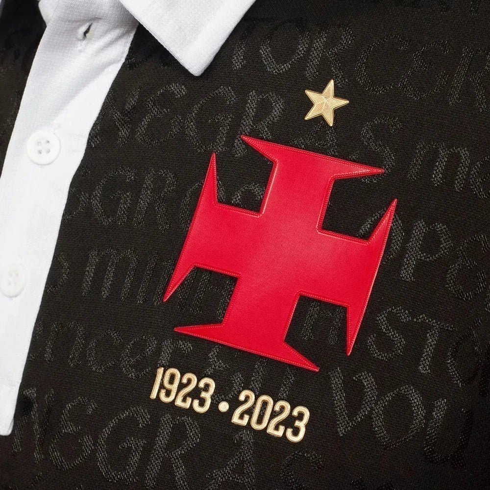 Camisa Vasco III 2023/24 Preta - Torcedor
