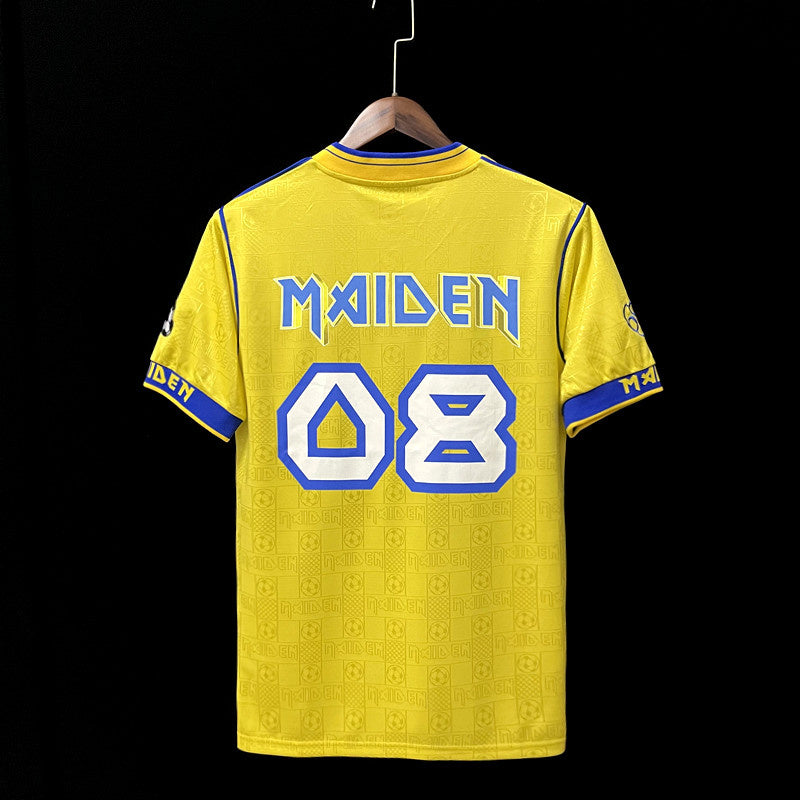 Retro Retro 2008 West Ham Iron Maiden Yellow Size  $17(E1E3)