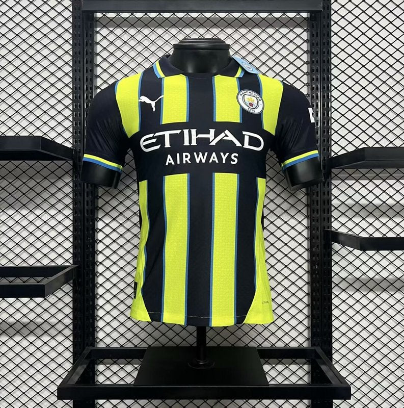 Manchester City 2024∕25 Away Jersey Player Version(98B6)