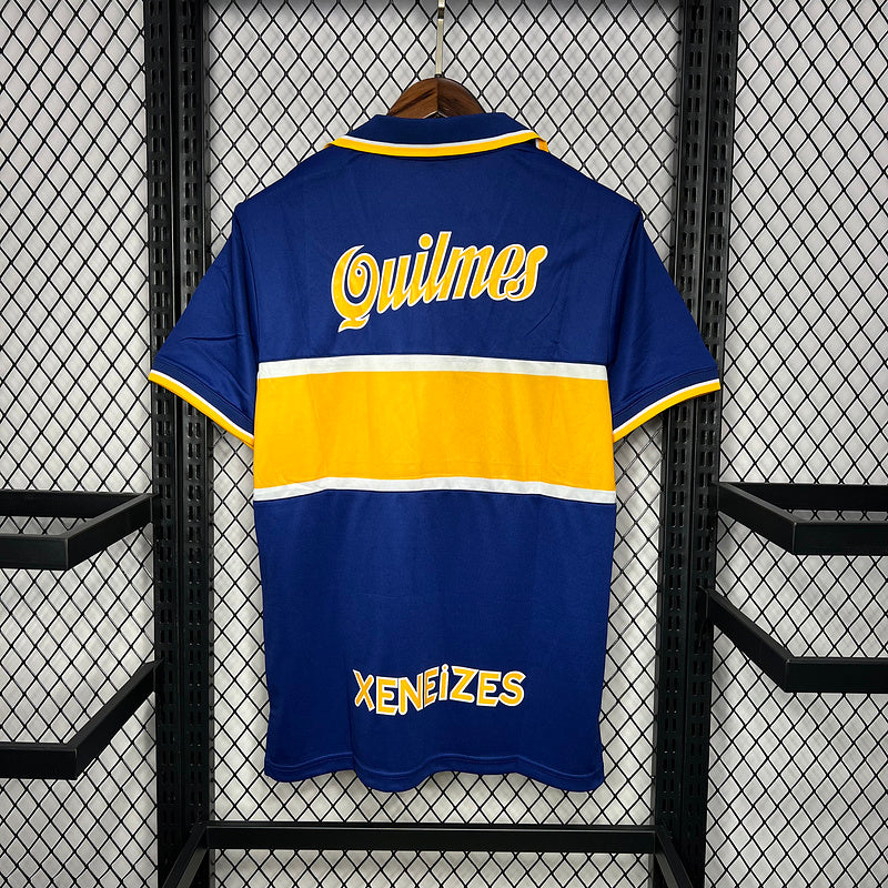 Retro Boca Juniors 1996∕97 Home Retro Jersey(5225)