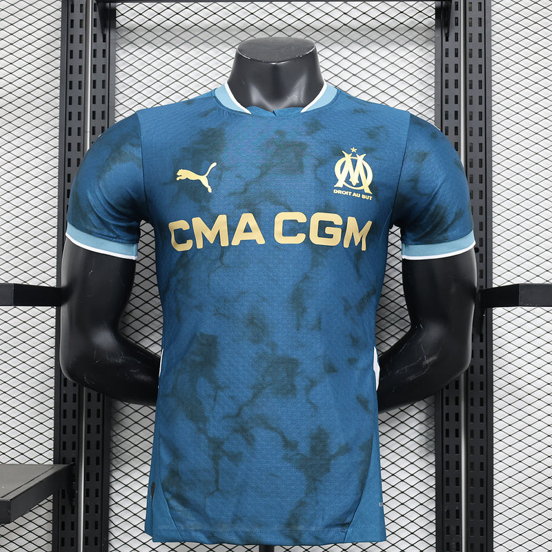 Olympique Marseille 2024∕25 Away Jersey Player Version S-XXL(C51A)