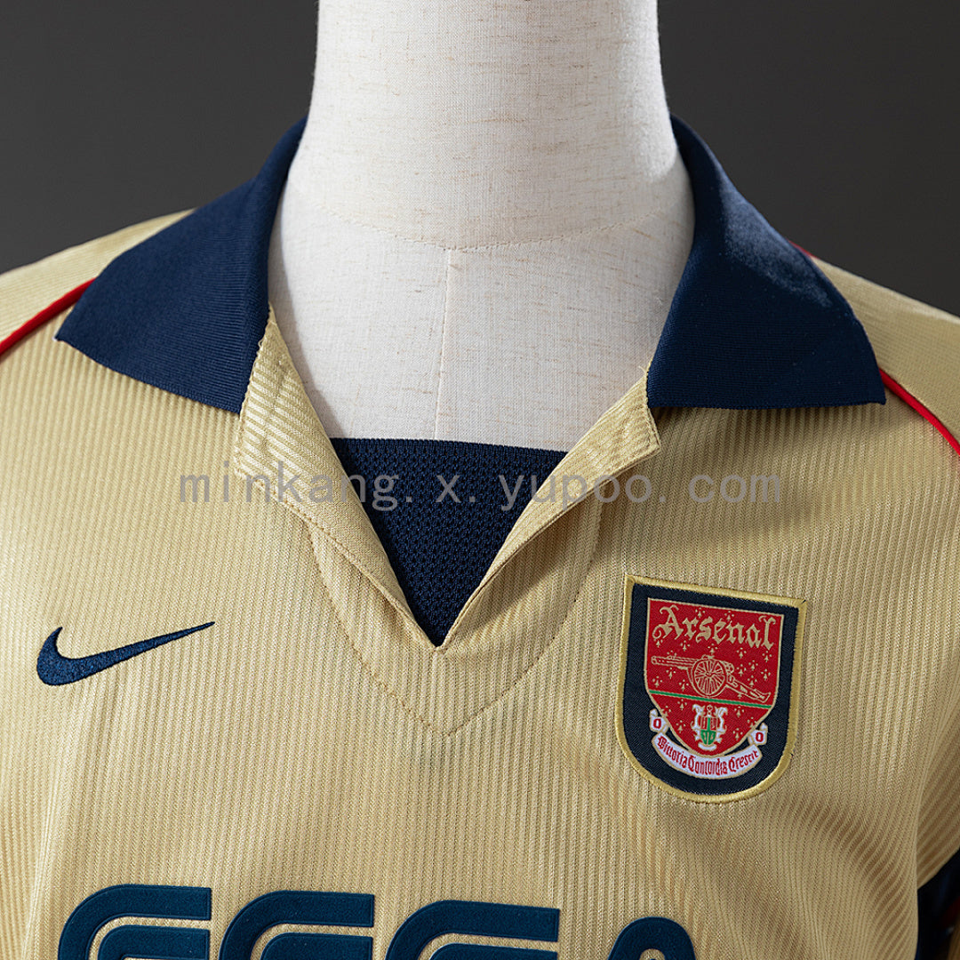 Arsenal 01∕02 Away Retro Jersey S-XXL(524B)