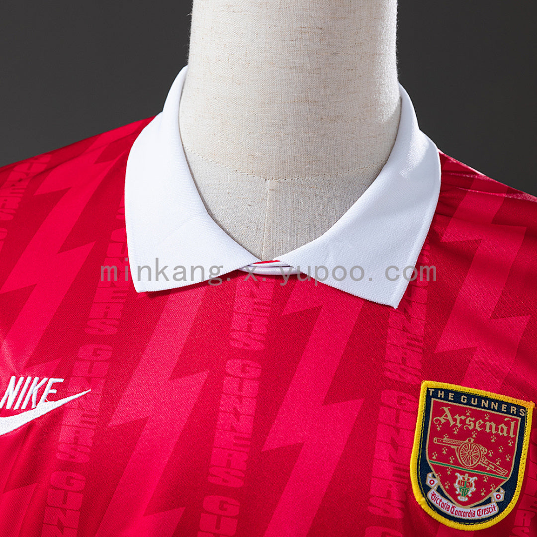 Arsenal 94∕96 Home Retro Jersey(B0B6)