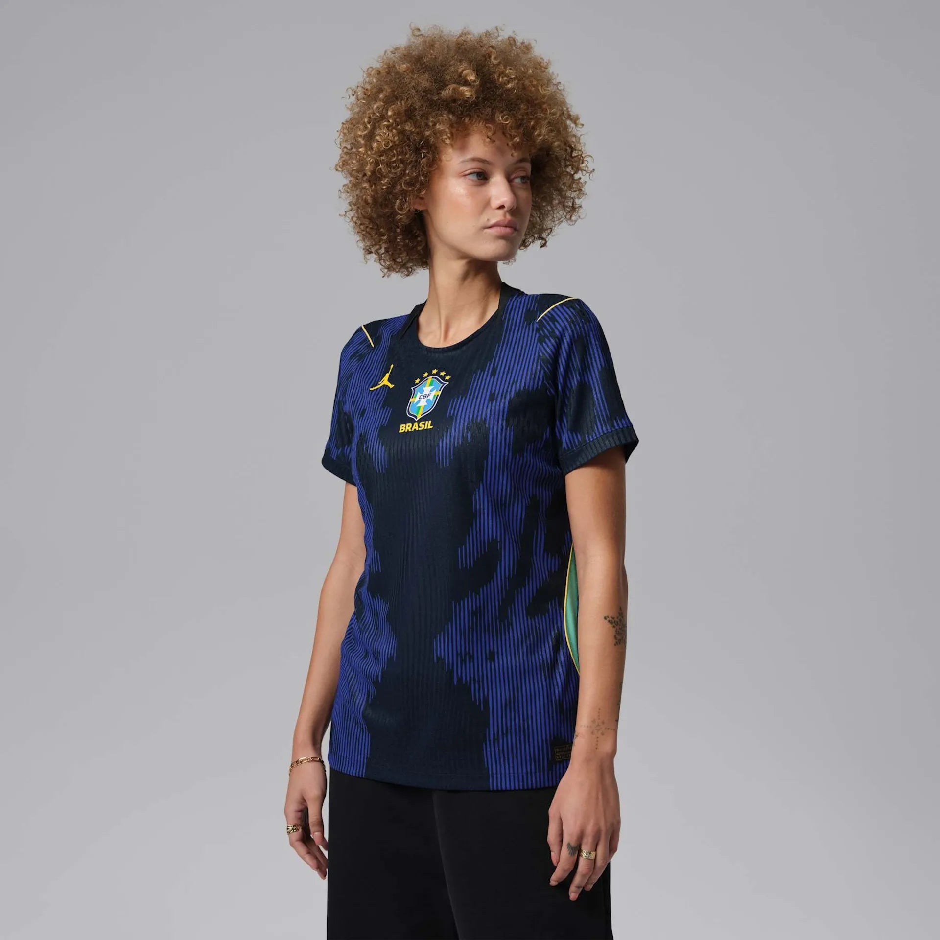 Camisa Brasil Feminino Jogador Copa do Mundo 2026 Away