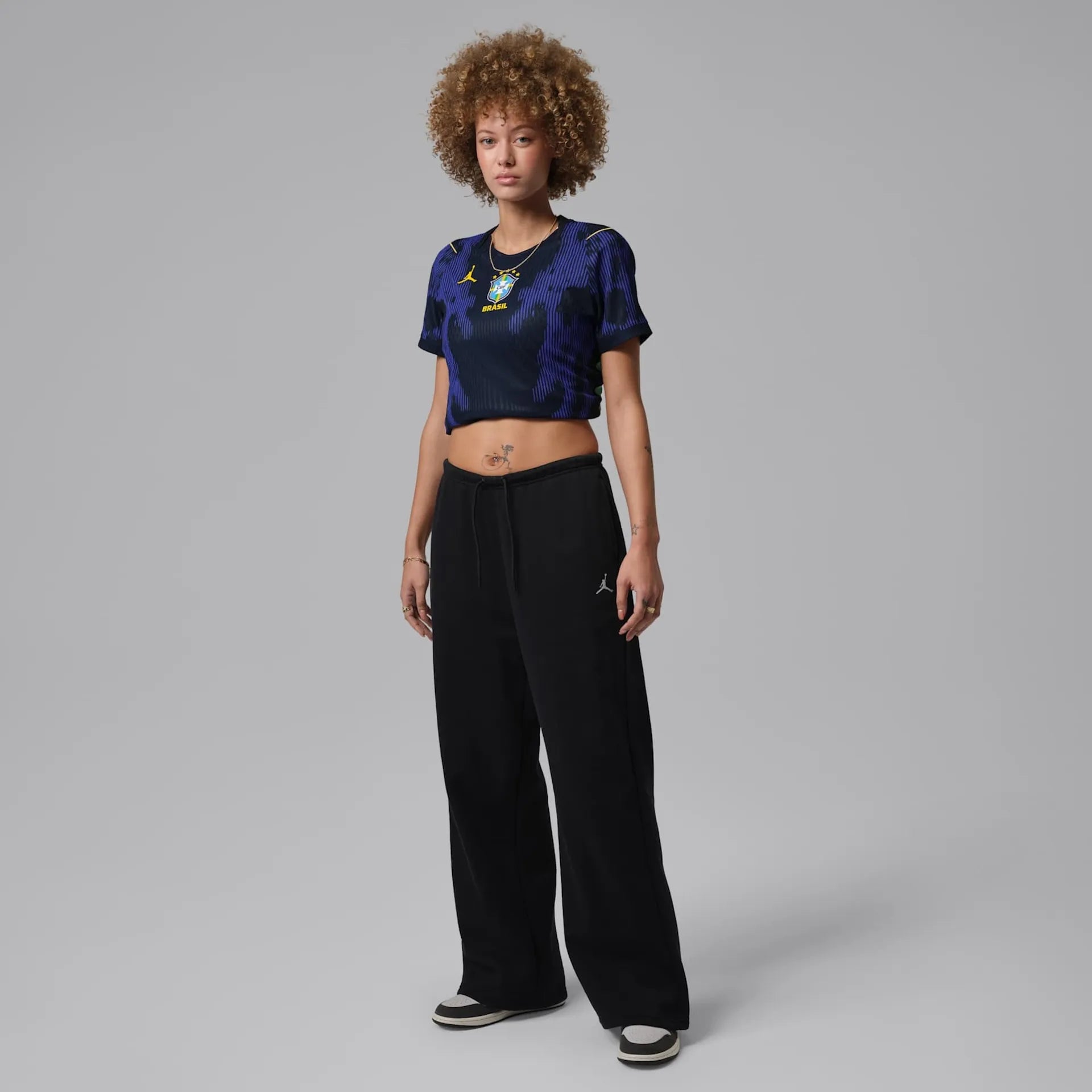 Camisa Brasil Feminino Jogador Copa do Mundo 2026 Away