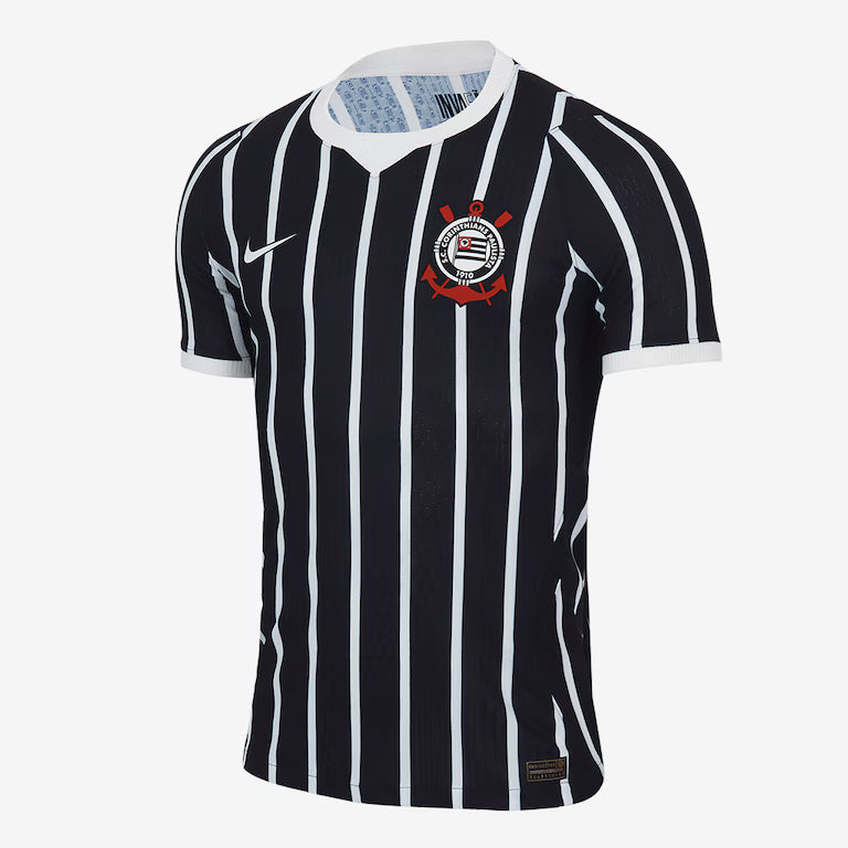 Camisa Corinthians II 2026/27 Preta Jogador - vista frontal