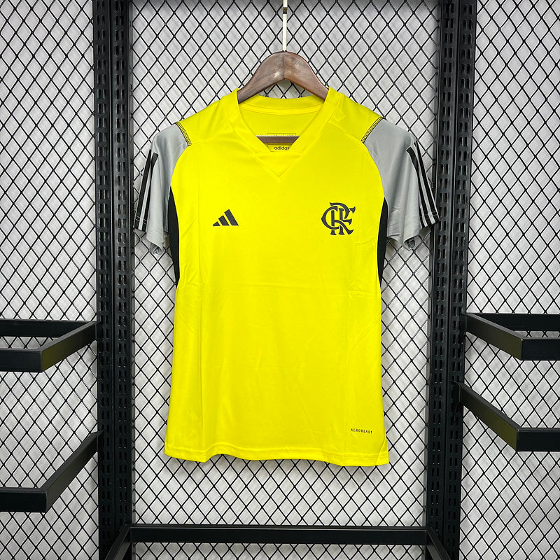 Flamengo 2024∕25 PreMatch Training Camisa Femininas Jersey(9A6F)