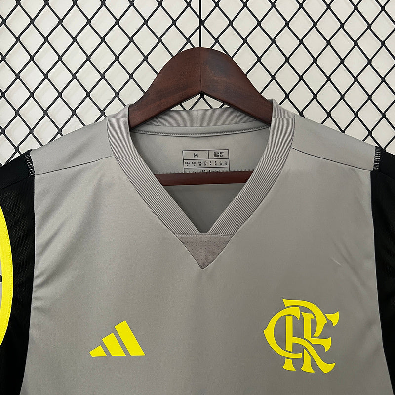 Regata Flamenco Wear Treino 2024/25 Cinza - Torcedor