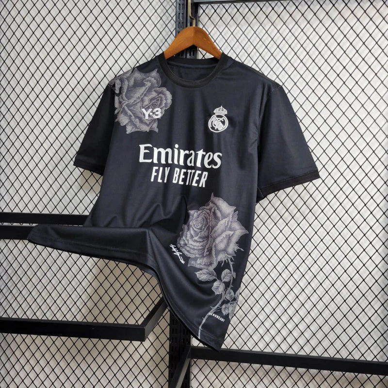 Camisa Edição Especial Y3 Real Madrid 24/25  Preto