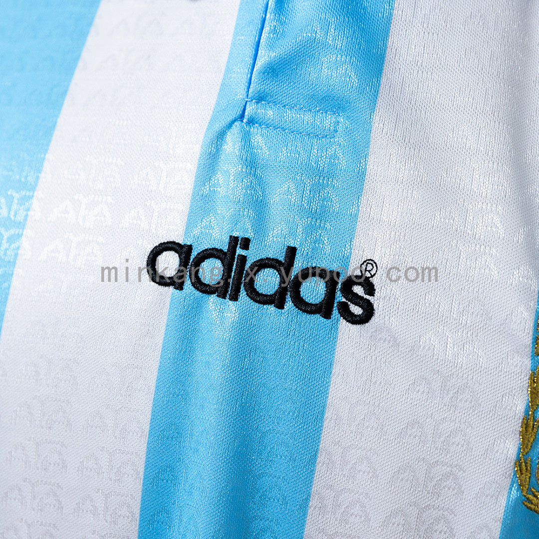 Argentina 1996∕97 Home Retro Jersey S-XXL(0692)