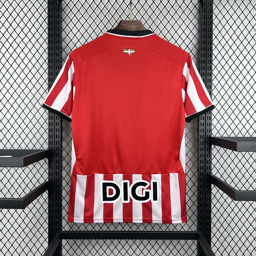 Mens Athletic Bilbao 2026∕27 Home Jersey(3F61)