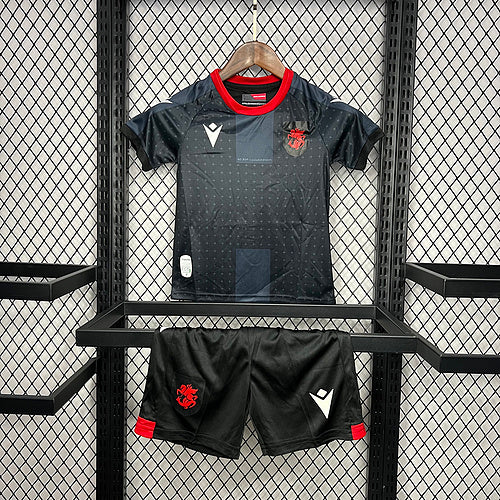 Kids Georgia 2024∕25 Euro Away Kids Kit(1BEF)
