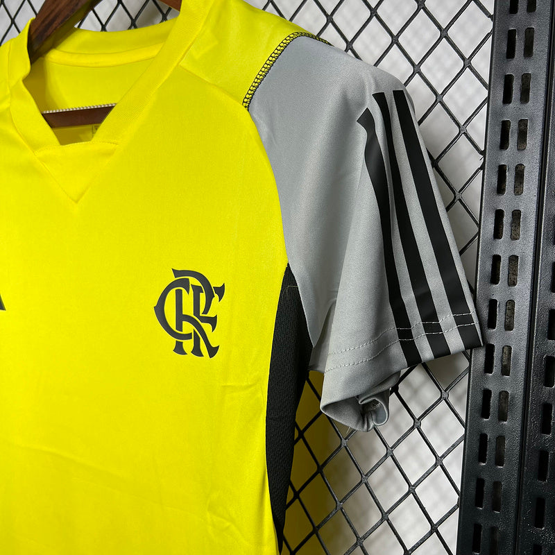 Flamengo 2024∕25 PreMatch Training Camisa Femininas Jersey(9A6F)