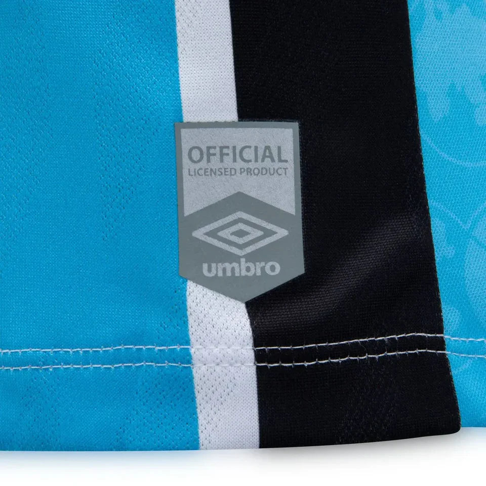 Camisa Umbro Grêmio 2025/26 I Manga Longa Patrocinio