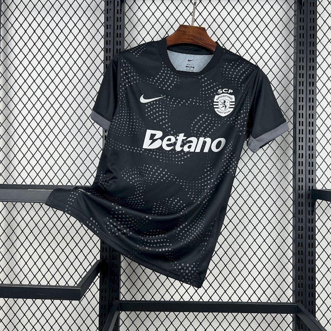 Sporting CP 2025∕26 Black Away Jersey(9453)