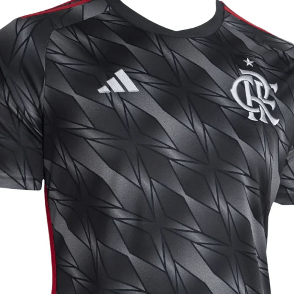 Camisa do Flamengo Third lll 24/25 Adidas  Preta