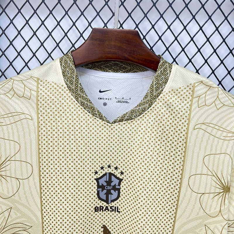 Mens Brazil 2025∕26 Parrot Edition Jersey(1DDA)