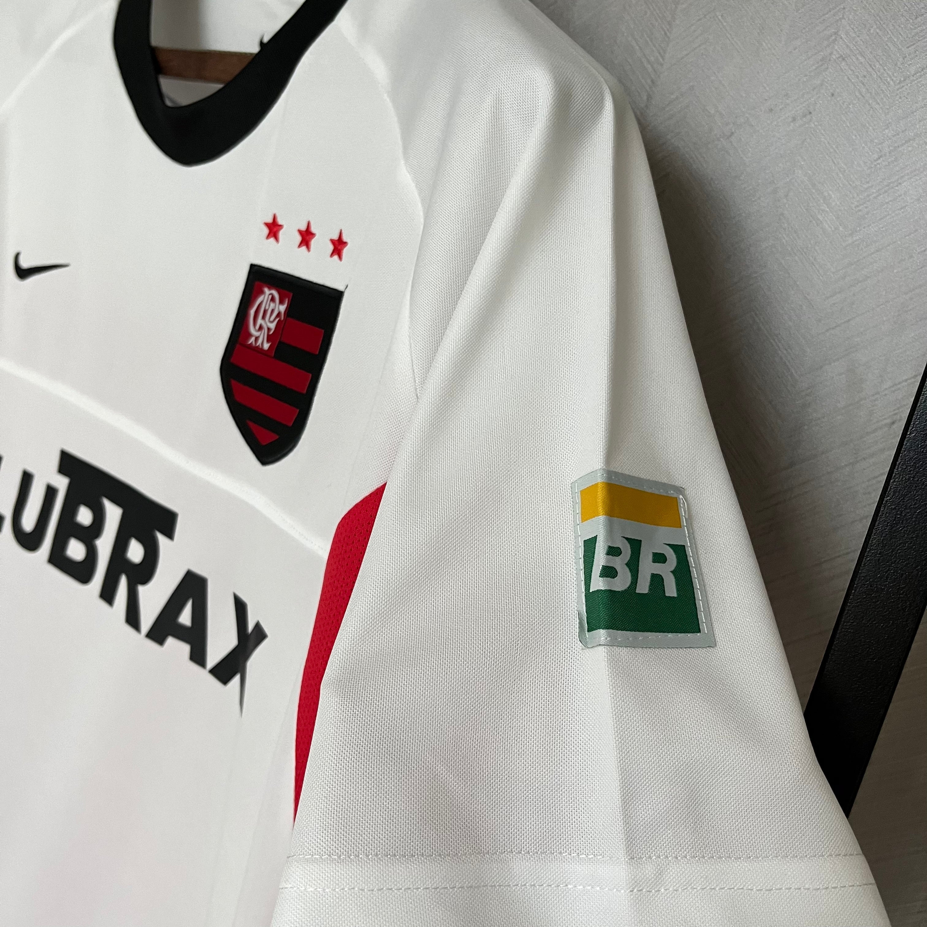 Camisa Flamengo Retrô 2001/02 Branca  Nike
