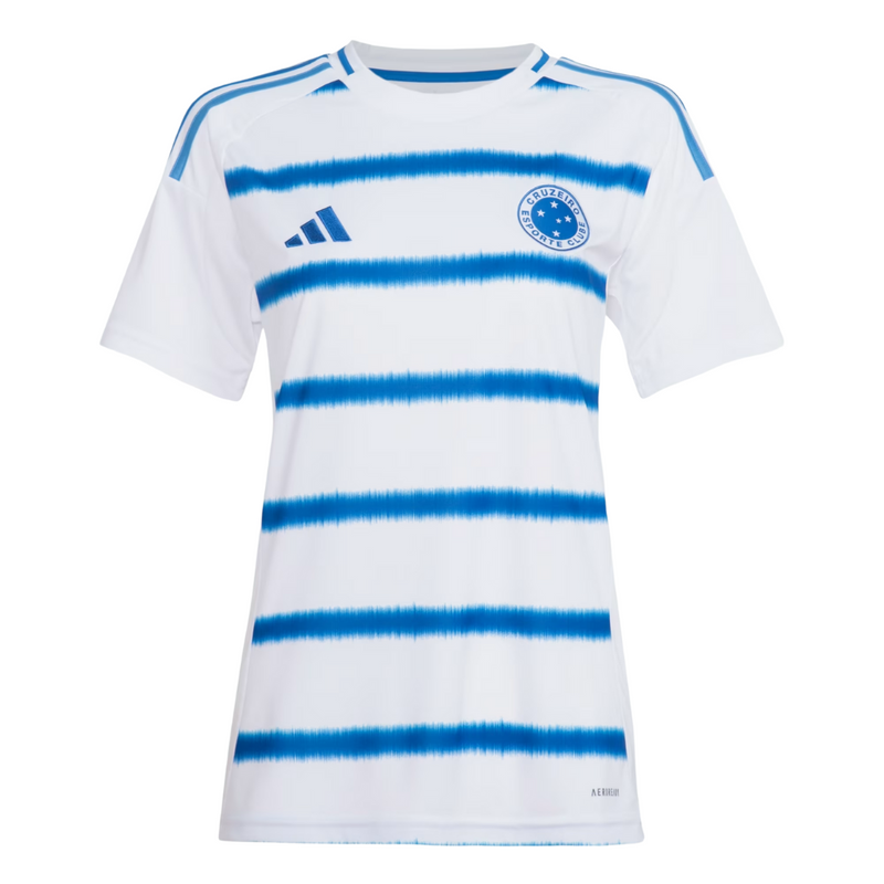 Camisa Cruzeiro Feminina Away 25/26 - Branca