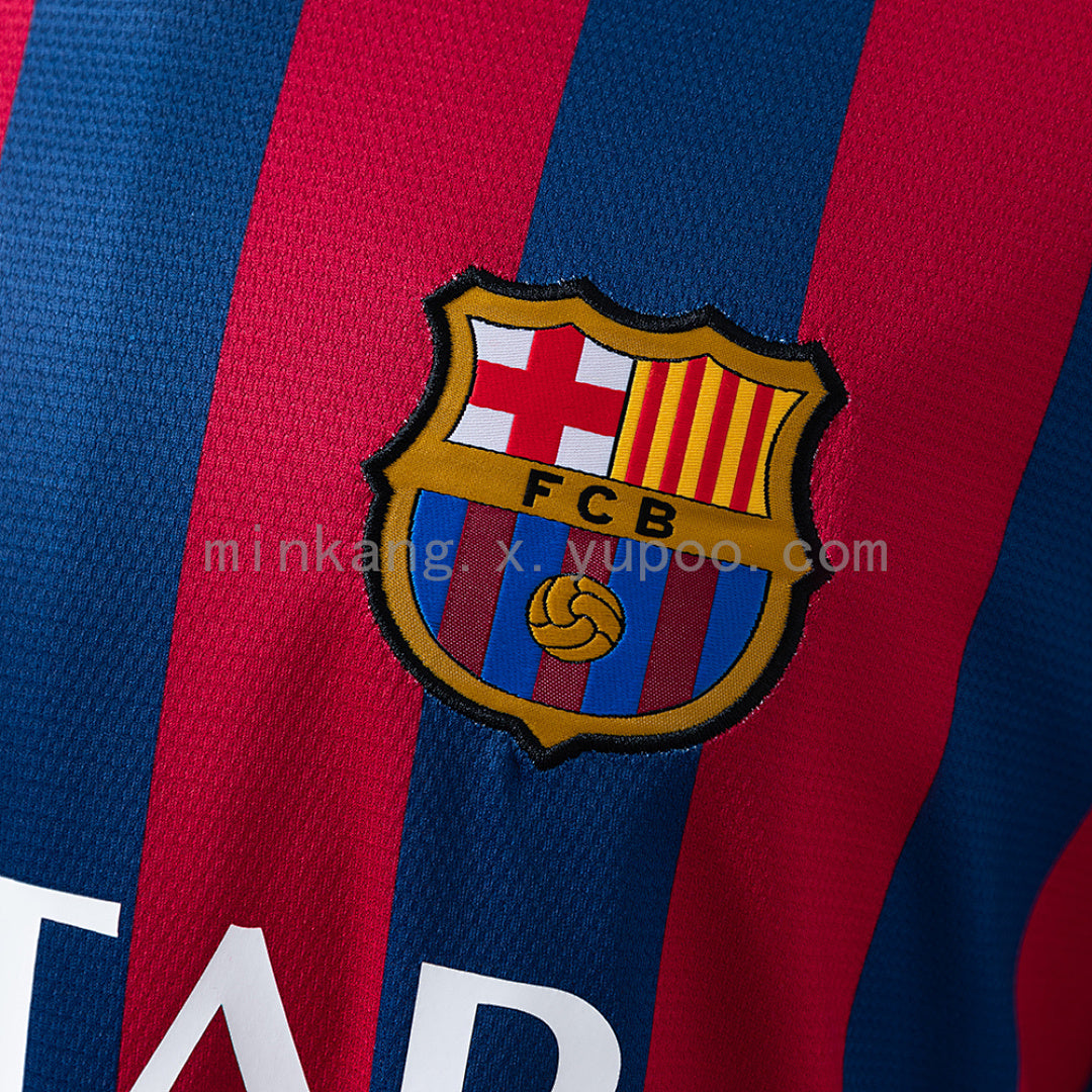 Barcelona 13∕14 Home Retro Jersey S-XXL(BD57)