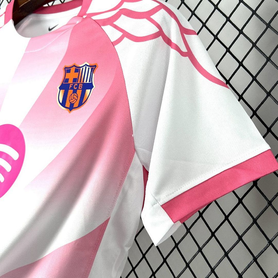 Men’s Barcelona 2025∕26 pink special edition Jersey(67C6)