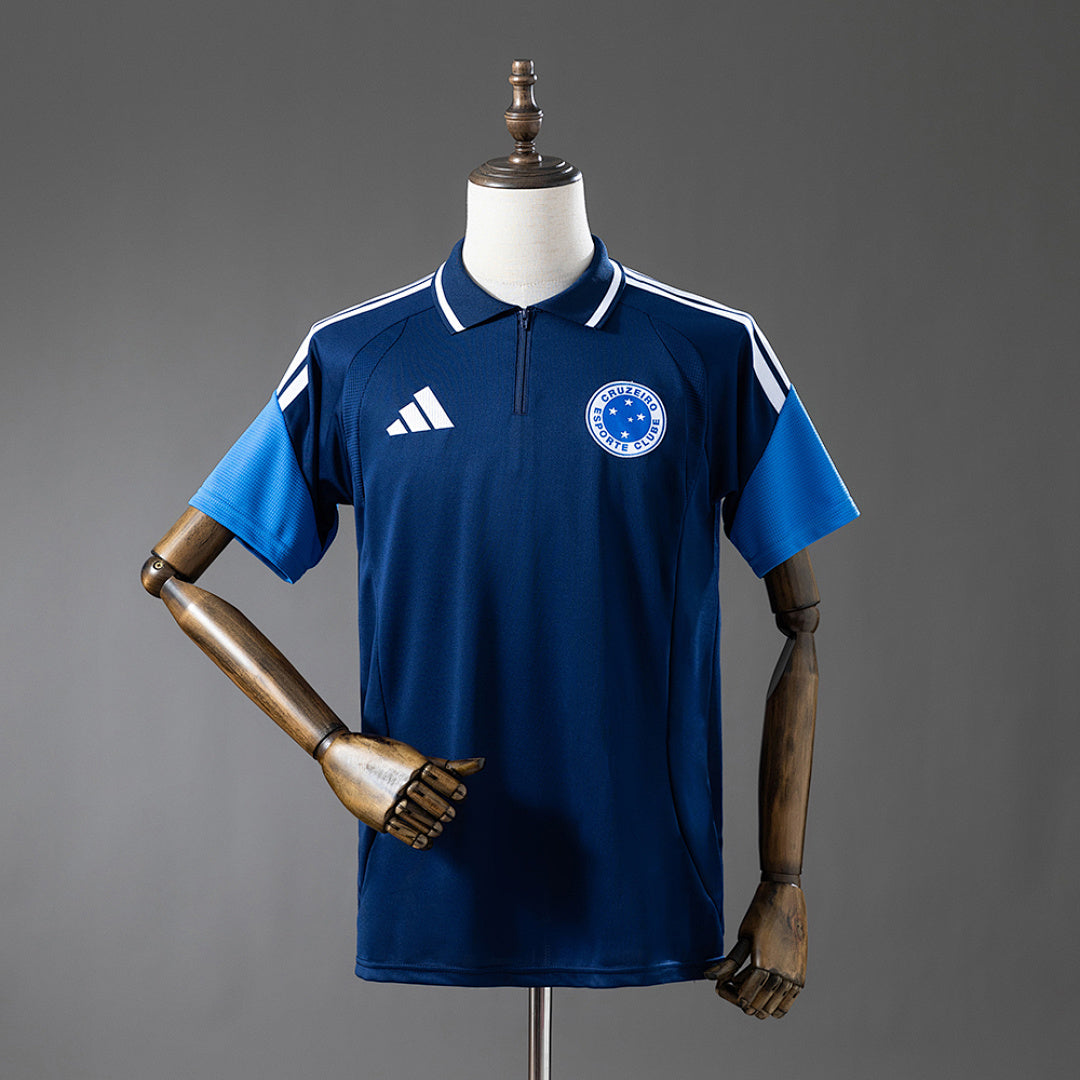 Cruzeiro 26∕27 Training POLO - Dark Blue S-4XL(7EF9)