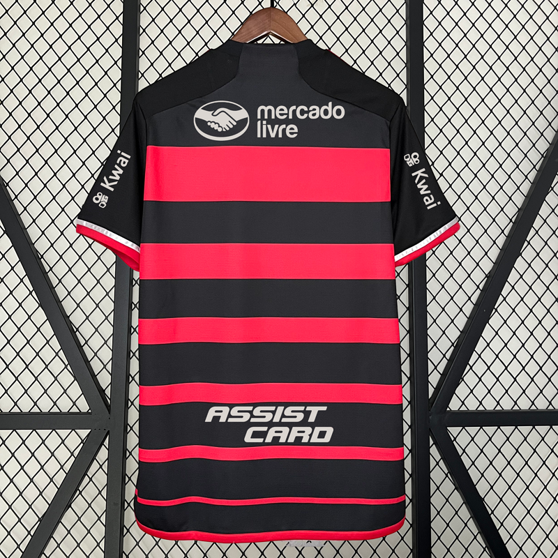 Camisa 2024∕25 Flamengo home+All sponsors(2DC6)