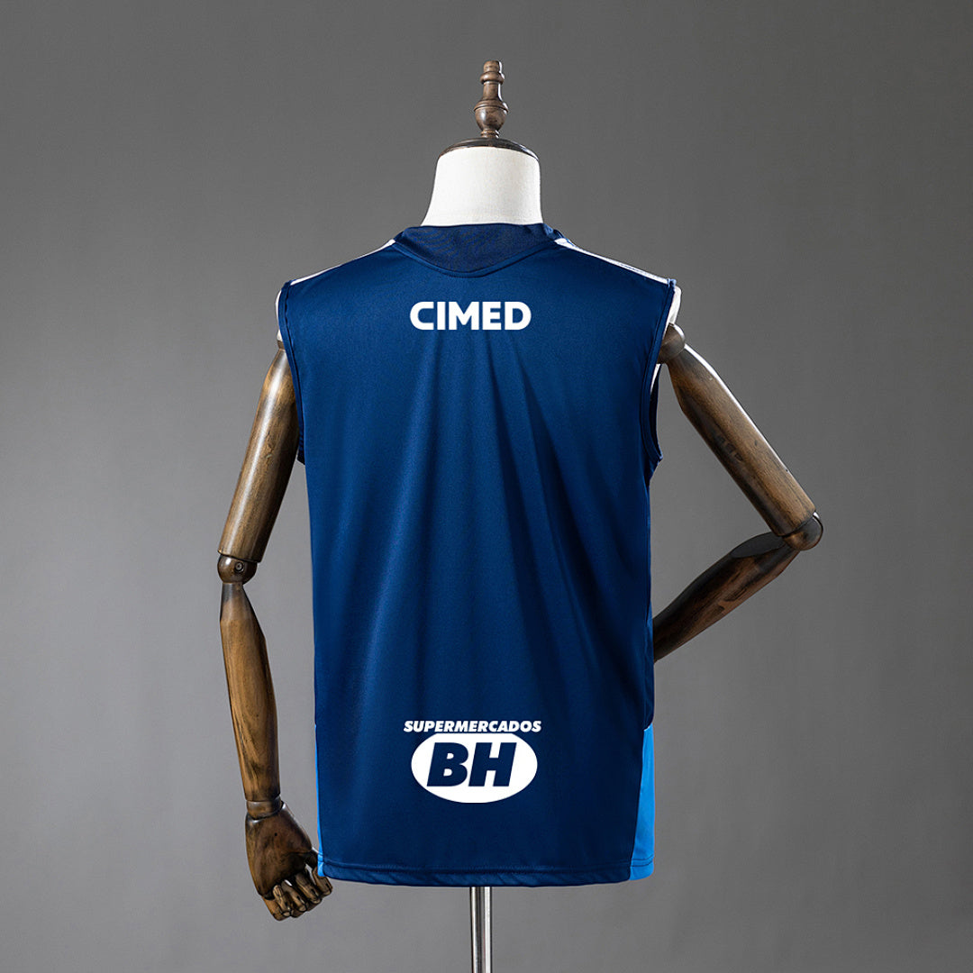 Cruzeiro 26∕27 All sponsors Training - Dark Blue Vest Jersey S-4XL(B283)