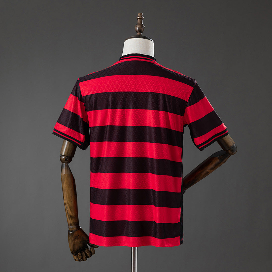 Flamengo 26∕27 Special Edition Red-Black Striped Jersey S-4XL(31DD)