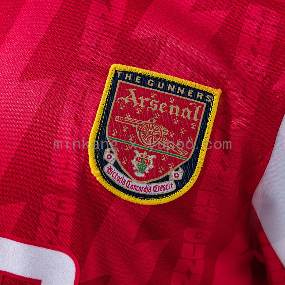 Arsenal 94∕96 Home Retro Jersey(B0B6)