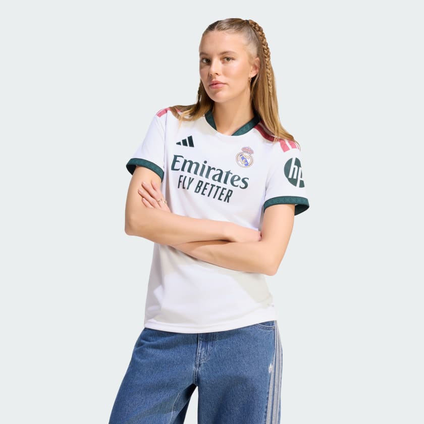 Camisa Real Madrid I 26/27 adidas Feminina