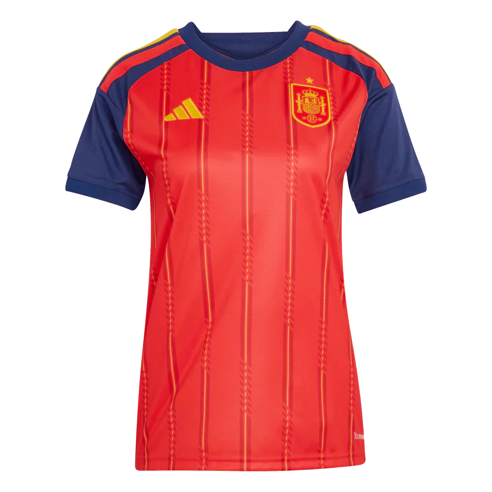 Camisa Espanha Feminino 2026 Home WorldCup