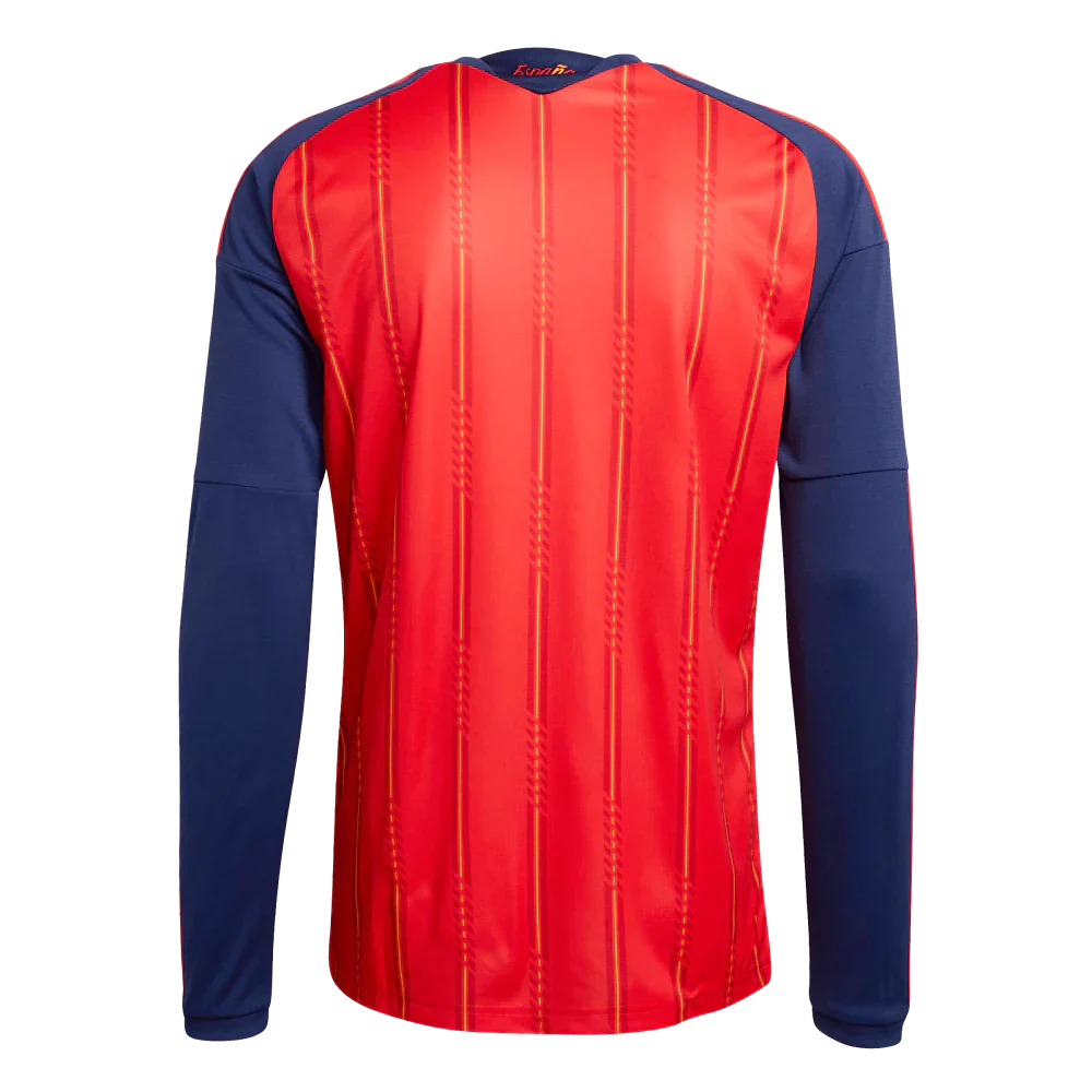Camisa Espanha 2026 Home Longsleeve WorldCup